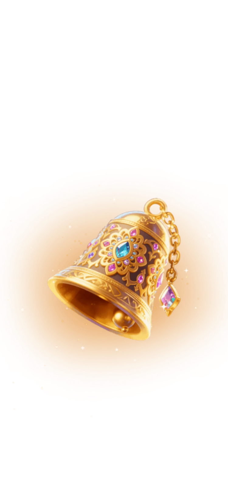 Royal Jeweled Golden Bell Gift