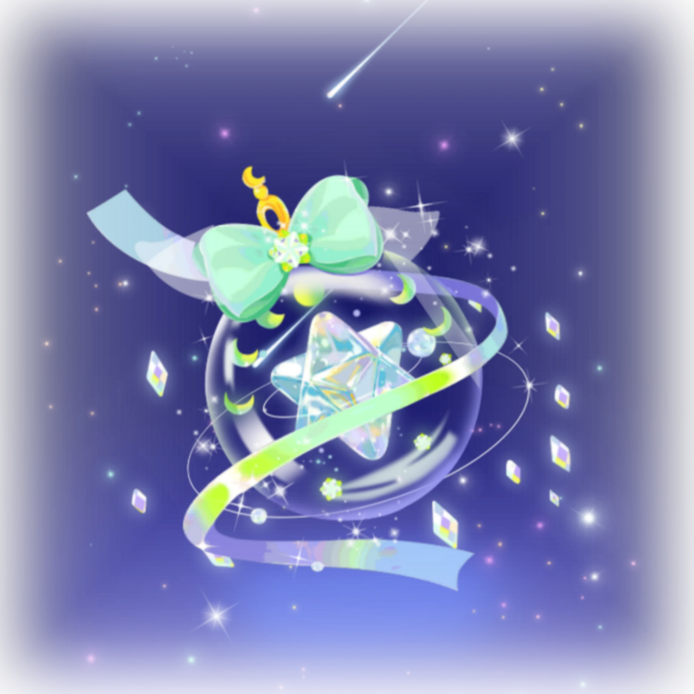 Star And Moon Crystal