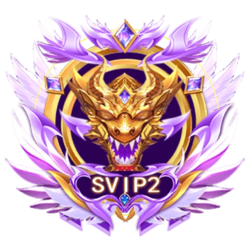 SVIP 2 Golden Dragon Medal Badge