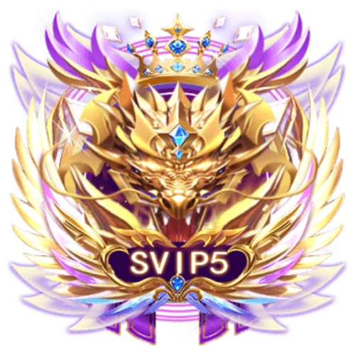 SVIP 5 Golden Dragon Medal Badge