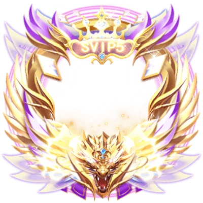 SVIP 5 Golden Dragon Winged Frame