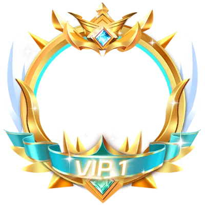 VIP 1 Golden Winged Crown Frame