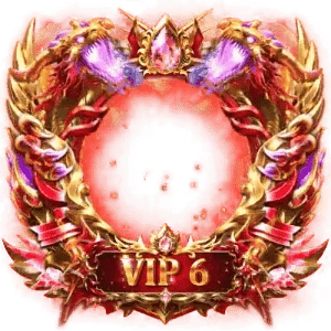 VIP 6 Red Dragon Royal Frame